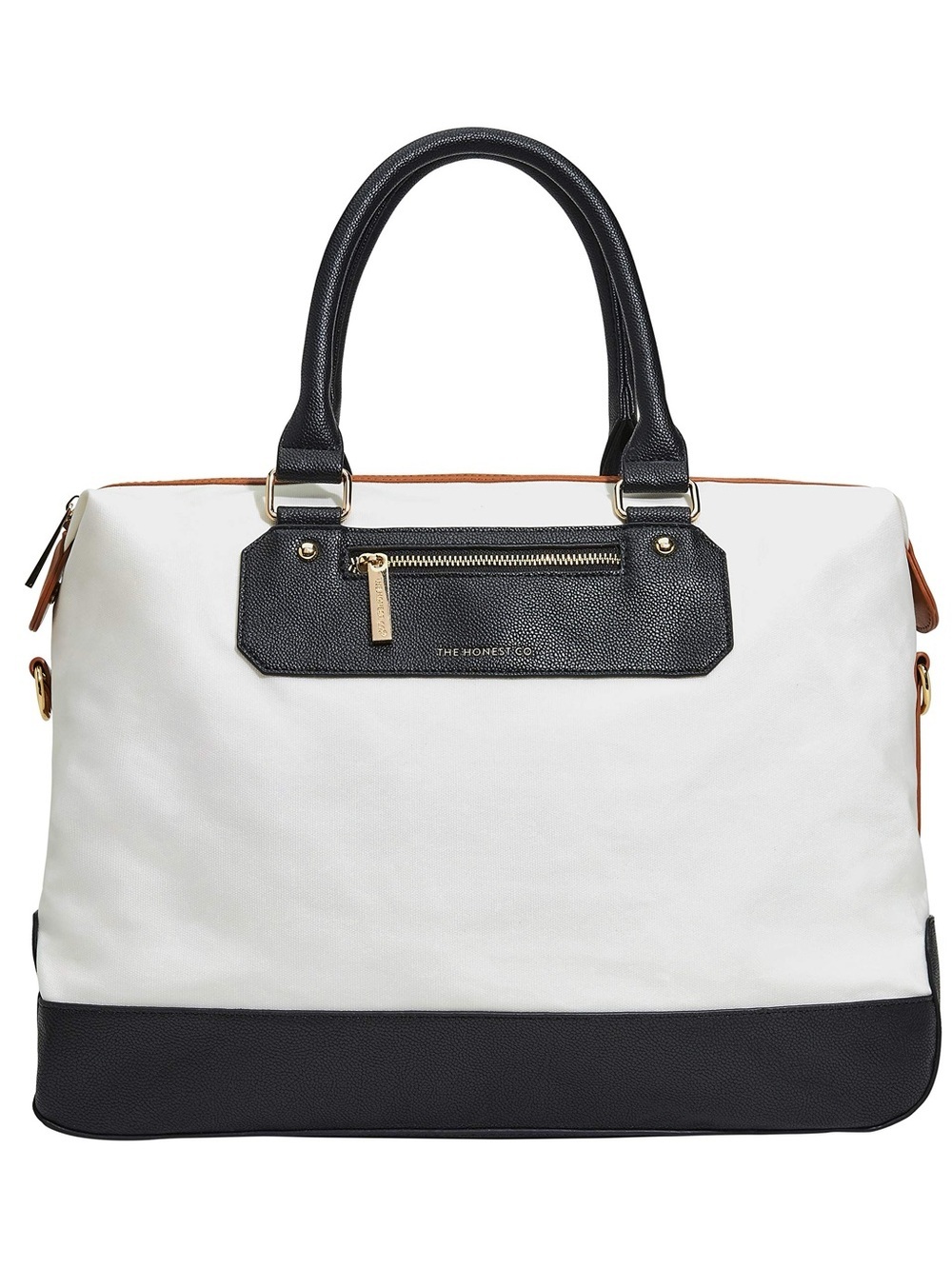 The Honest Co Cream Colored Crosstown Carryall Tote